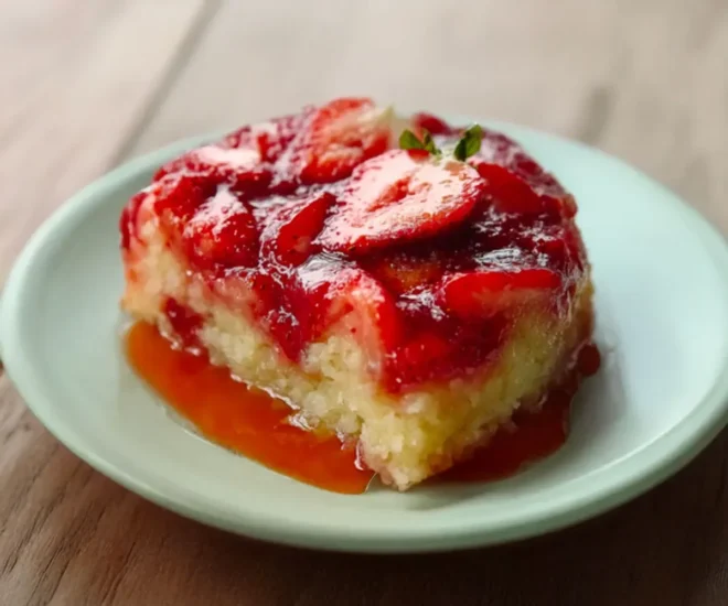 Pouding Chômeur aux Fraises : La Recette Québécoise en Mode Soleil