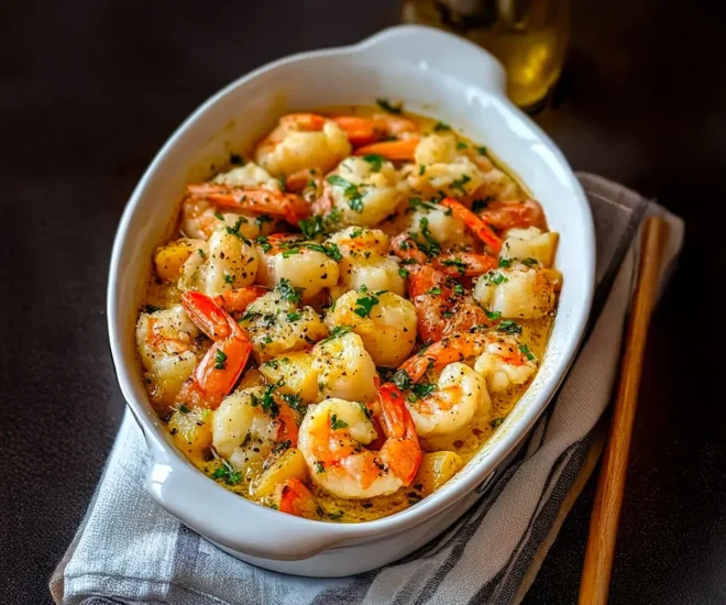 🍤 Ragoût de Cabillaud et Crevettes à la Méditerranéenne