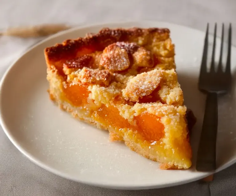 Tarte Moelleuse aux Abricots & Amandes – Un Grand Classique Plein de Tendresse