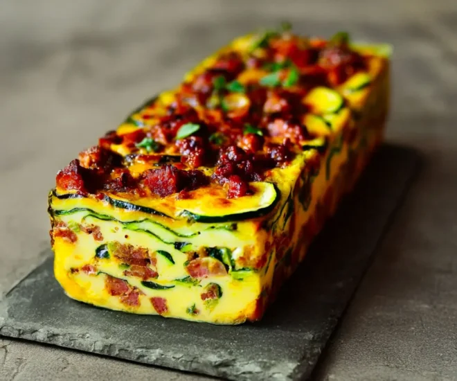 Terrine de courgettes au chorizo : un délice d’été à partager