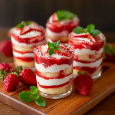 Tiramisu aux Fraises et Mascarpone - Dessert Estival