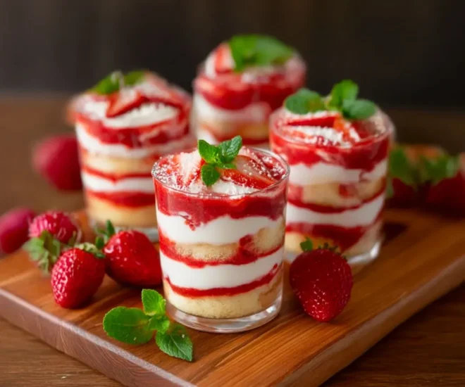 Tiramisu aux Fraises & Mascarpone – Le Dessert Frais et Crémeux de l’Été !