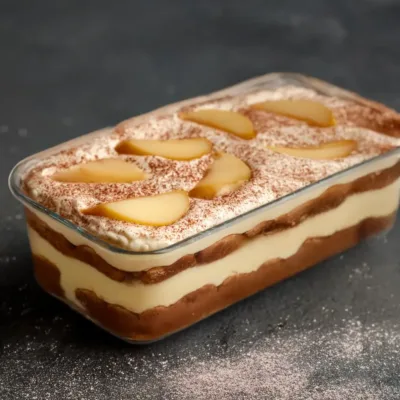 Tiramisu Chocolat & Poires : Un Dessert Équilibré