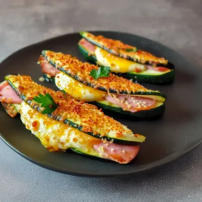 Cordon Bleu de Courgette : Léger et Savoureux