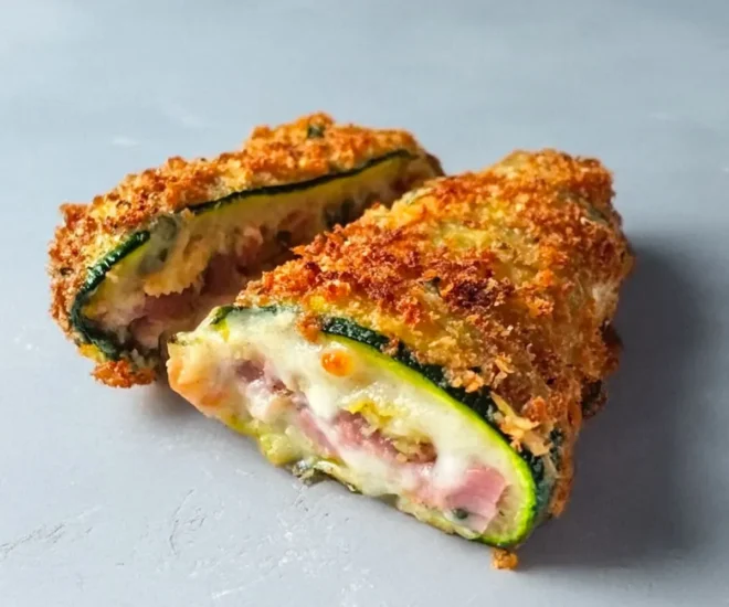 Cordon Bleu de Courgette : Une Version Légère et Craquante du Célèbre Classique