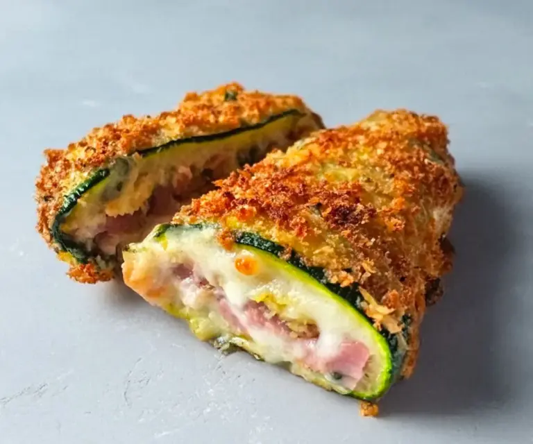 Cordon Bleu de Courgette : Une Version Légère et Craquante du Célèbre Classique