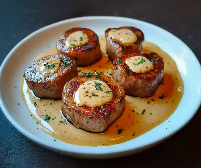 Filet Mignon de Porc à la Moutarde et Crème
