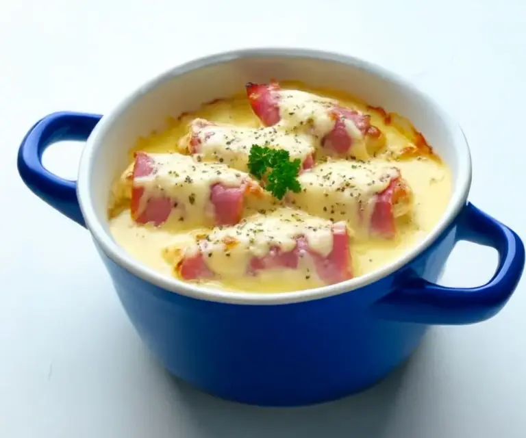 🧀🥦 Gratin de Chou-Fleur au Jambon & Béchamel Maison