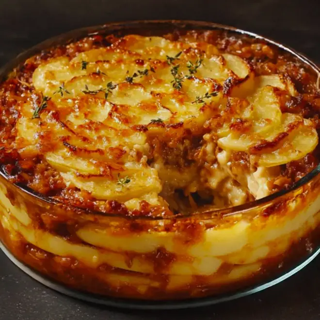 Gratin de Pommes de Terre au Bœuf Haché : Le Plat Réconfort Par Excellence