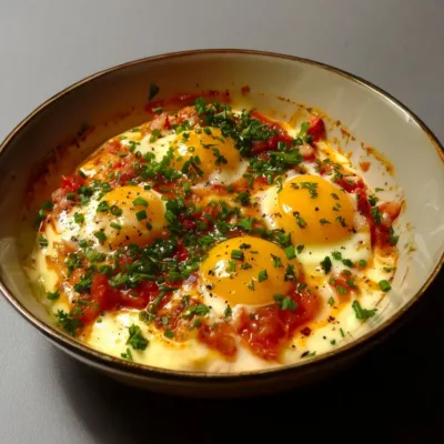 Oeufs à l’Espagnole : Recette Méditerranéenne Facile