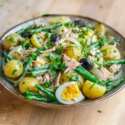 Salade Complète aux Pommes de Terre et Thon