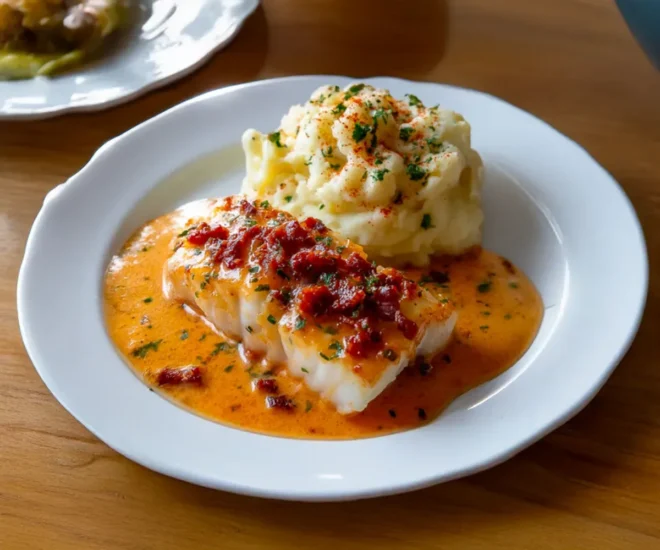 Cabillaud & Chorizo : L’Alliance Terre-Mer qui Fait Sensation ! 🐟🌶️