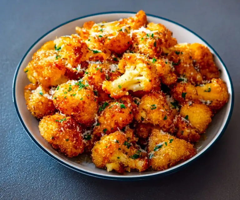 Chou-fleur Rôti Croustillant au Parmesan : La Révolution Végétarienne qui Change Tout 🌿🧀