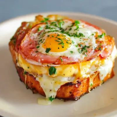 Croque-Madame Gourmand : Recette Classique Française