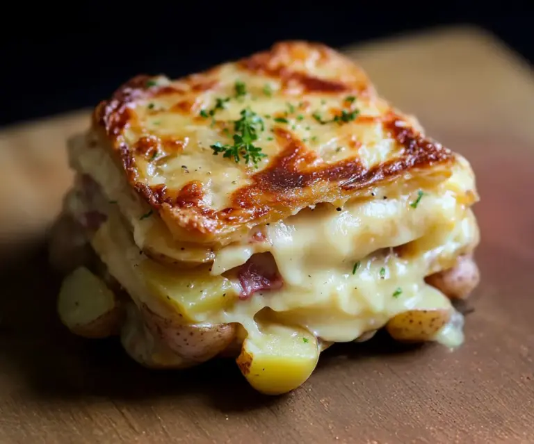 Croque Tartiflette : le croque-monsieur montagnard fondant au reblochon