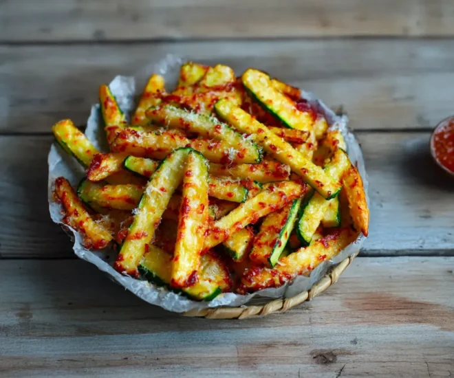 Frites de Courgettes au Parmesan : Croustillantes et Légères