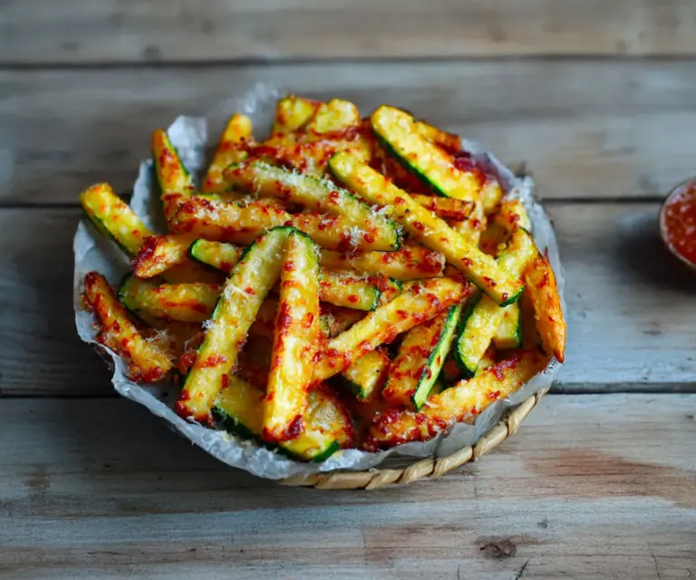 Frites de Courgettes au Parmesan : Croustillantes et Légères Sans Friture 🧀🥒