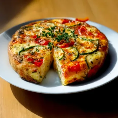 Frittata aux Courgettes et Tomates : Recette Facile