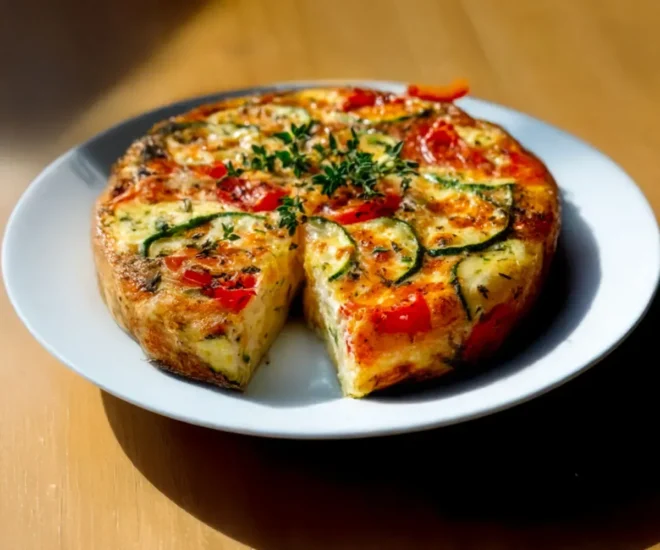 Frittata aux Courgettes et Tomates : Un Délice Léger et Savoureux 🌿