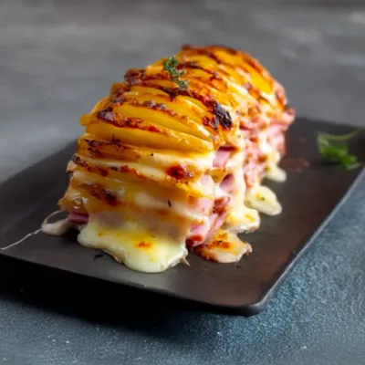 Gâteau de Pommes de Terre Façon Cordon Bleu