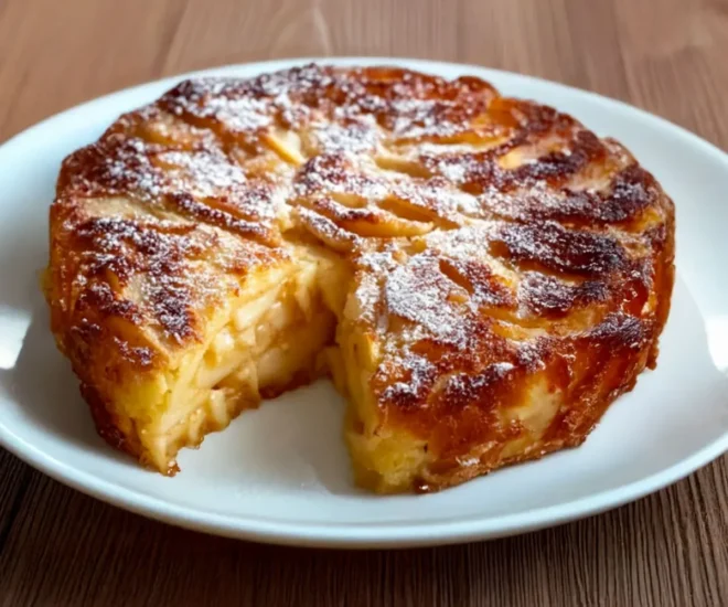 Gâteau Moelleux aux Pommes : Le Délice Fondant de l’Automne 🍏🍰