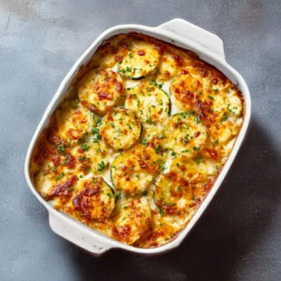 Gratin de Courgettes et Pommes de Terre Savoureux