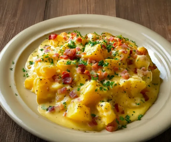 Pommes de Terre Façon Carbonara : Le Plat Réconfort Par Excellence 🥔🥓
