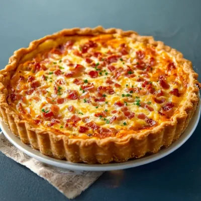 Quiche Lorraine Classique : Recette Authentique