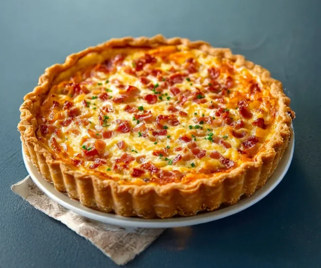 Quiche Lorraine Classique : Un Incontournable de la Cuisine Française 🇫🇷