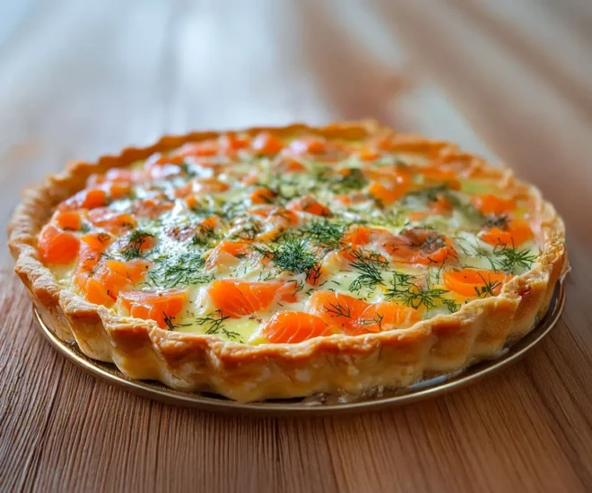 Quiche Saumon & Boursin : Une Tarte Gourmande et Crémeuse
