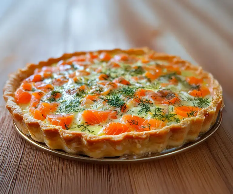 Quiche Saumon & Boursin : Une Tarte Gourmande et Crémeuse