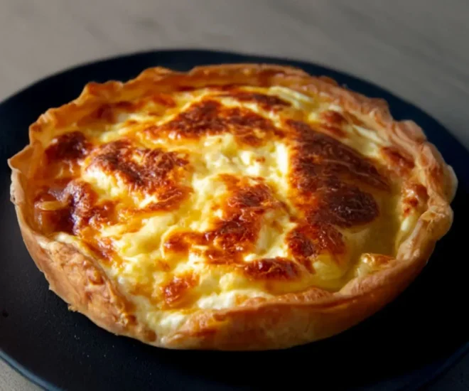 Tarte au Maroilles (Flamiche au Maroilles)