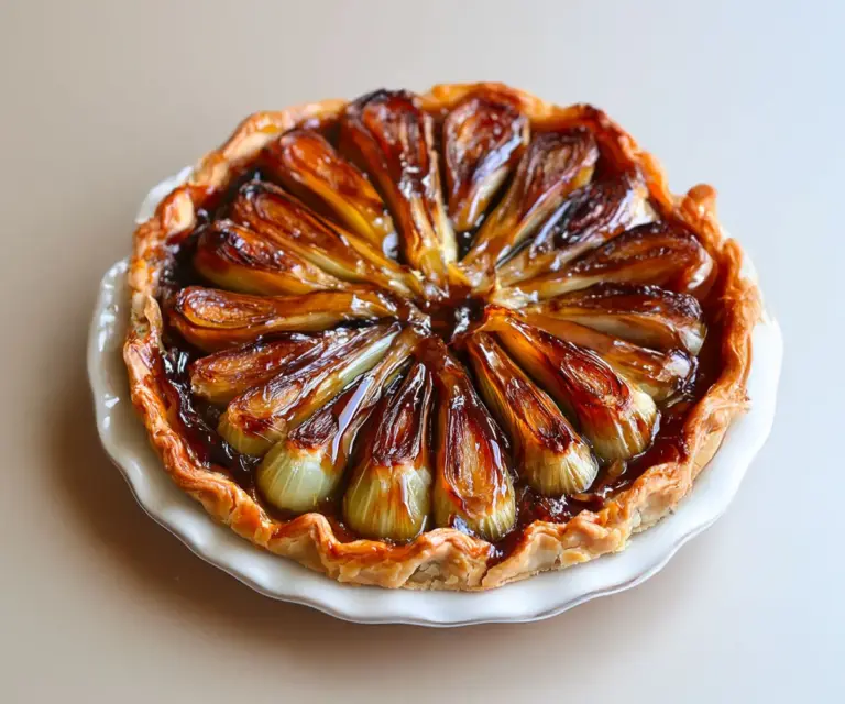 Tarte Tatin Salée aux Endives Caramélisées