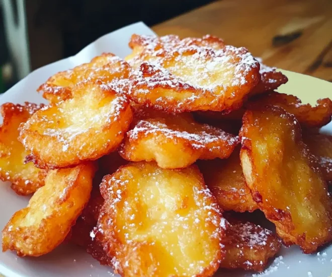 Beignets Bretons aux Pommes Simples et Délicieux 🍏
