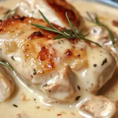 Blanc de Poulet Sauce Boursin : Crémeux et Savoureux