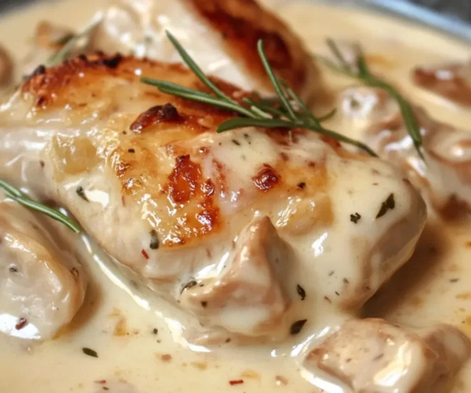 Blanc de Poulet Sauce Boursin : Crémeux et Réconfortant