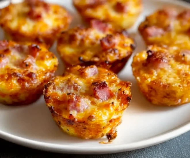 🧀 Bouchées au Lardons et Comté : Petits Délices Salés pour l’Apéritif