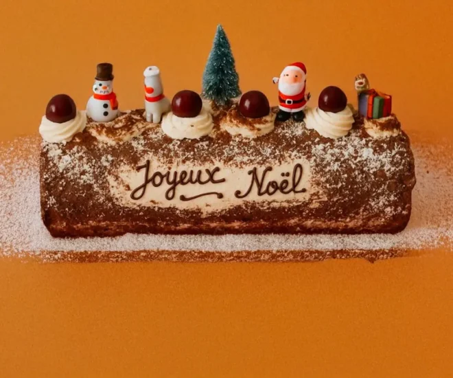 🎄 Bûche Forêt Noire Facile : La Recette Inratable pour un Noël Gourmand