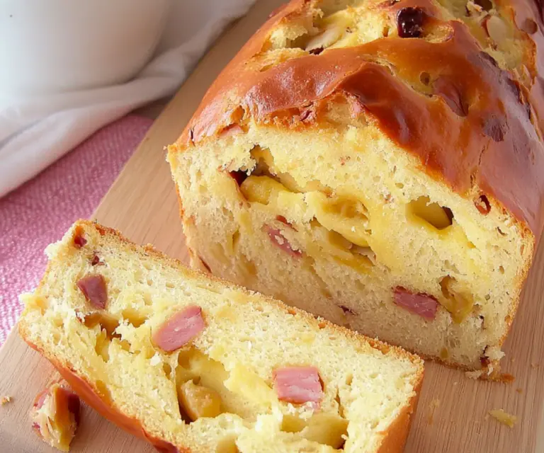 Cake Camembert Lardons : Moelleux et Savoureux !