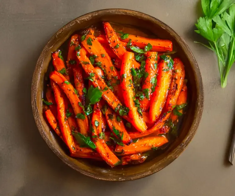 🥕 Carottes Rôties au Miel et à l’Ail