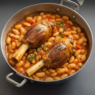 Cassoulet de Souris d’Agneau Confit - Recette Réconfortante