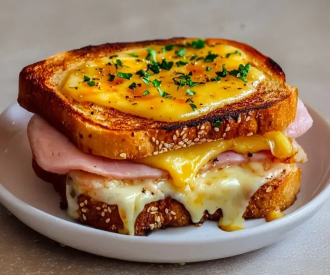 Croque-Monsieur Gourmand : Un Délice Fondant