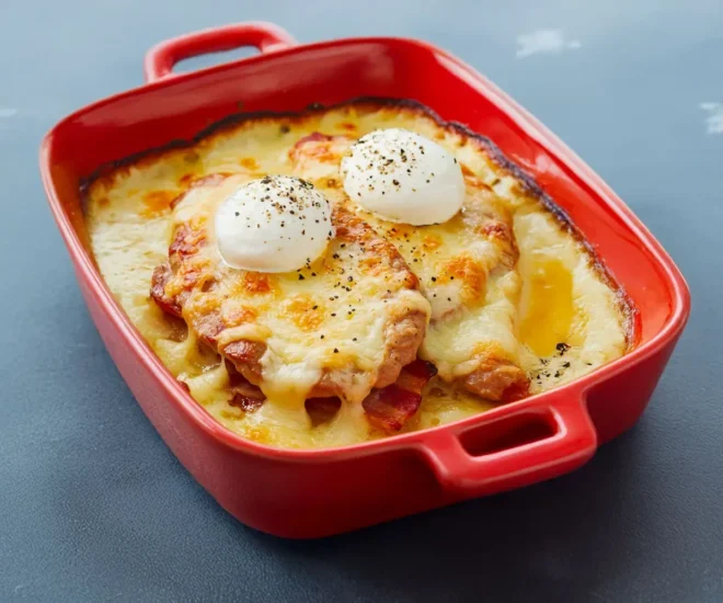 Escalope Savoyarde Fondante au Reblochon – Le Goût Authentique des Montagnes ! 🧀❤️