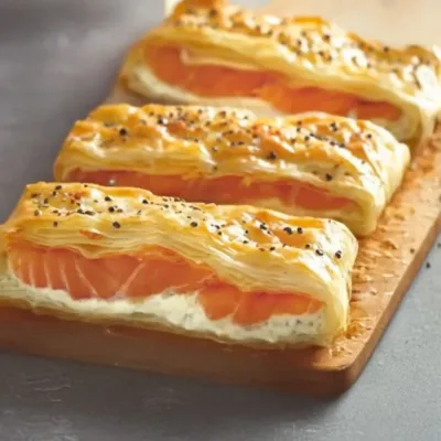 Feuilletés au Saumon et Fromage : Chic et Facile