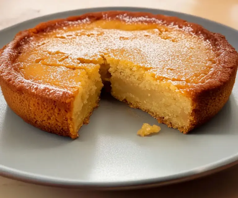 Gâteau Fondant à la Compote de Pommes 🍎