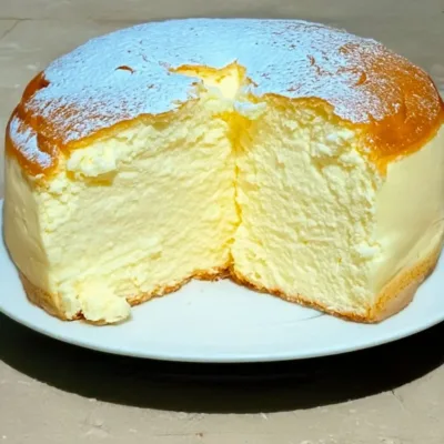 Gâteau Nuage au Yaourt Légèrement Moelleux