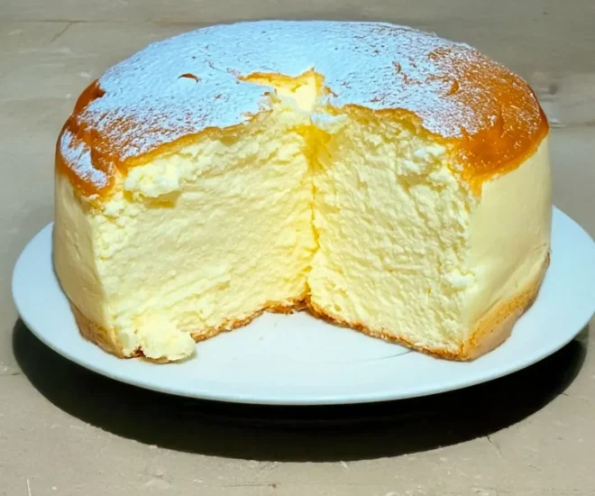Gâteau Nuage au Yaourt Légèrement Moelleux