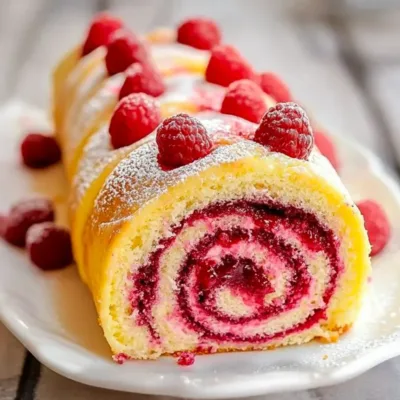 Gâteau Roulé à la Framboise : Délicieux et Facile !