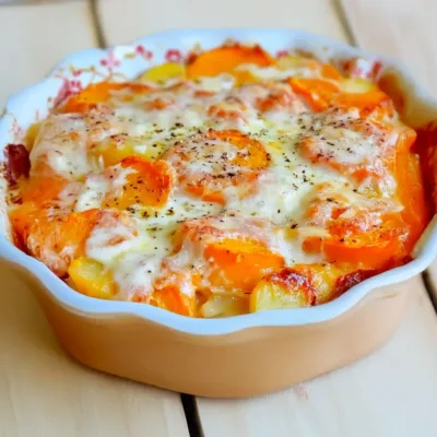 Gratin Butternut et Pommes de Terre Ultra Gourmand
