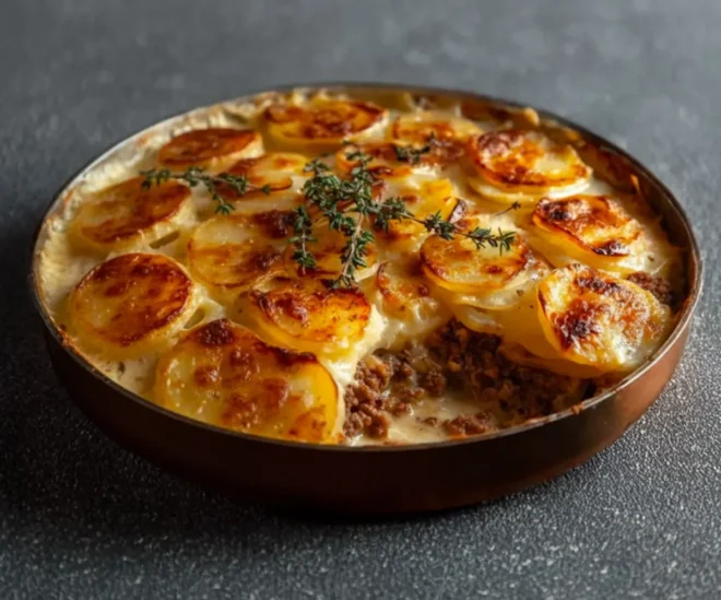 Gratin Campagnard à la Viande Hachée et Pommes de Terre – Ultra Fondant & Savoureux 🇫🇷